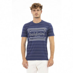 T-shirt in cotone a maniche...