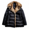 Giacche e cappotto in poliammide nero - XL