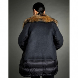 Giacche e cappotto in poliammide nero - XL