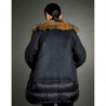 Giacche e cappotto in poliammide nero - XL