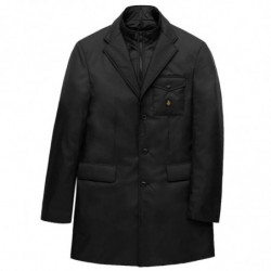 Giacca in nylon nero - XXL