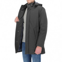 Giacca in poliestere grigio - L