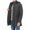 Giacca in poliestere grigio - L