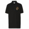 Polo in cotone nero - XS
