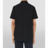 Polo in cotone nero - XS
