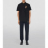 Polo in cotone nero - XS
