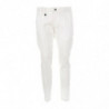Jeans e pantaloni in cotone bianco - W33