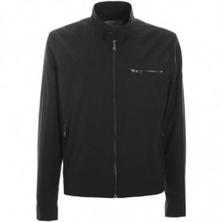 Giacca in poliestere nero - S