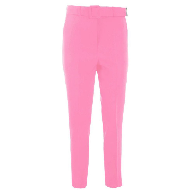 Jeans e pantaloni in poliestere rosa - XL