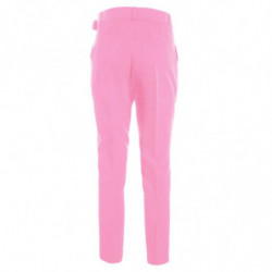 Jeans e pantaloni in poliestere rosa - XL