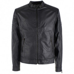 Giacca in polietilene nero - M