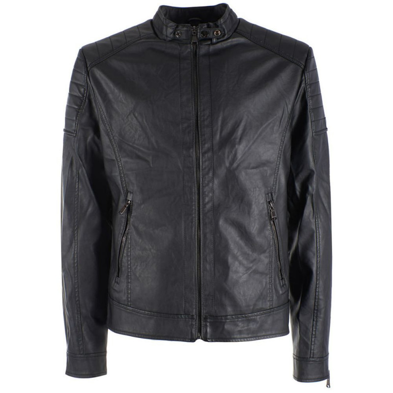 Giacca in polietilene nero - M