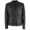 Giacca in polietilene nero - M