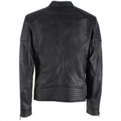 Giacca in polietilene nero - M