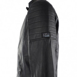 Giacca in polietilene nero - M