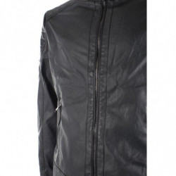 Giacca in polietilene nero - M