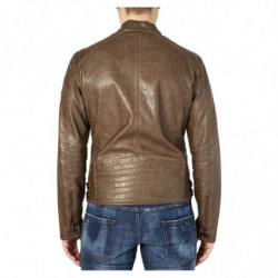 Giacca in polietilene marrone - XXL