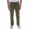 Jeans e pantaloni in cotone verde - W34