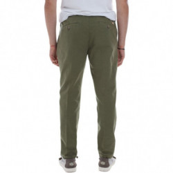 Jeans e pantaloni in cotone verde - W40