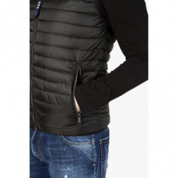 Gilet in nylon nero - XL