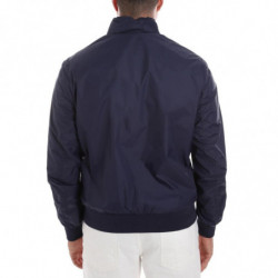 Giacca in nylon blu - L