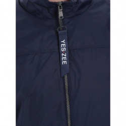 Giacca in nylon blu - L