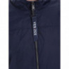 Giacca in nylon blu - L