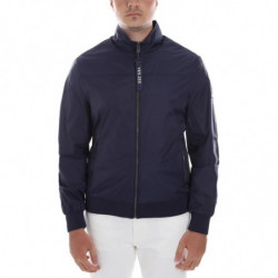 Giacca in nylon blu - M