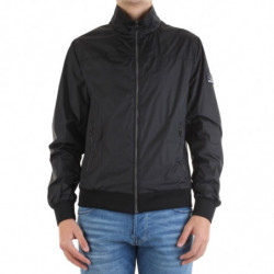 Giacca in nylon nero - S
