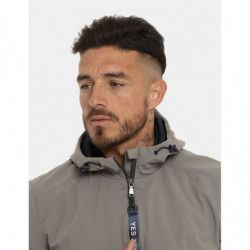 Giacca in nylon grigio - XL