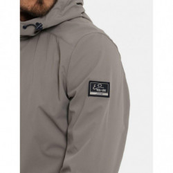 Giacca in nylon grigio - XL