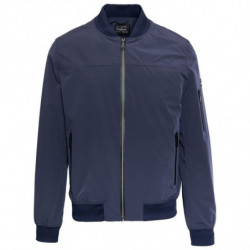 Giacca in nylon blu - L