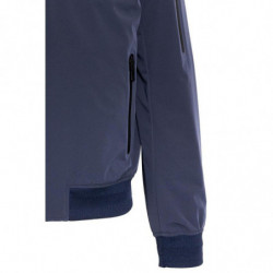 Giacca in nylon blu - L