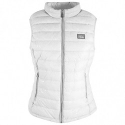Gilet in nylon bianco - L