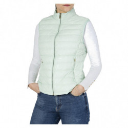 Gilet in nylon verde - S