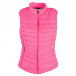 Gilet in poliestere fucsia - S