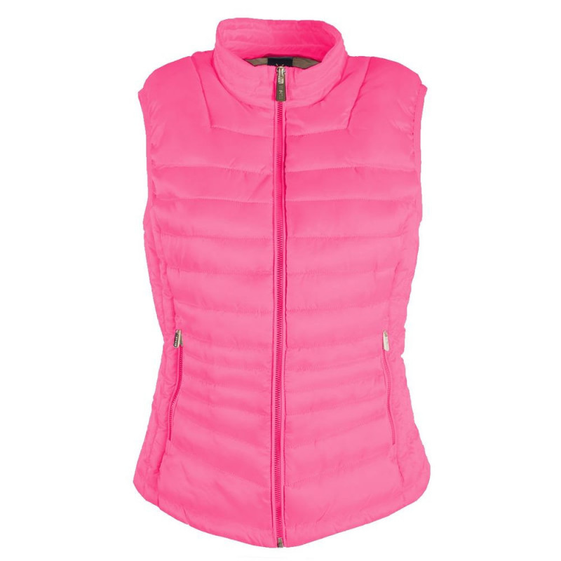 Gilet in poliestere fucsia - M
