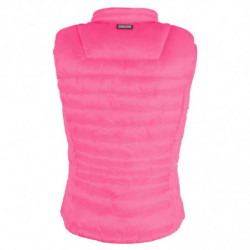 Gilet in poliestere fucsia - M