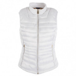 Gilet in poliestere bianco...