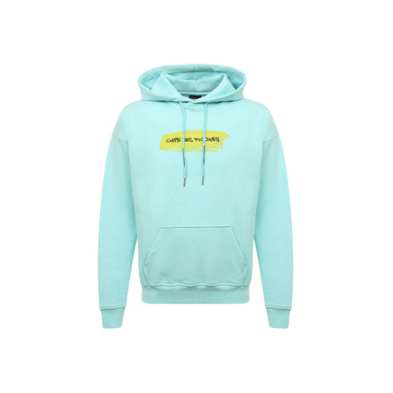 Maglione in cotone azzurro - XS