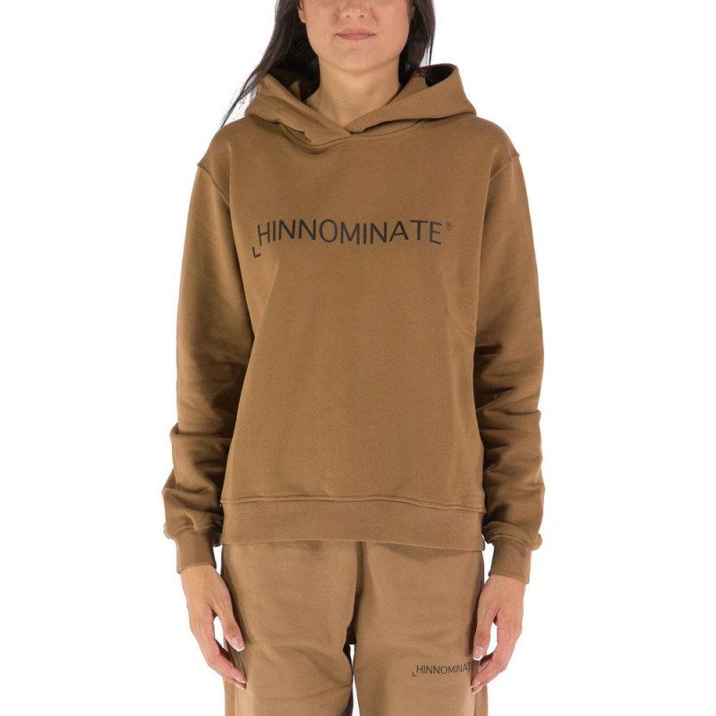 Maglione in cotone marrone - M