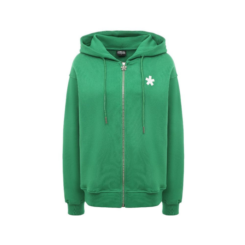 Maglione in cotone verde - L