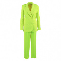 Abito in poliestere verde - L