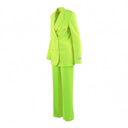 Abito in poliestere verde - L