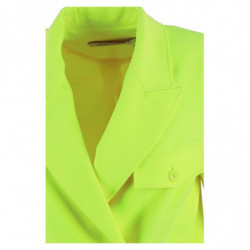 Abito in poliestere verde - L