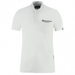 Polo in cotone bianco - L