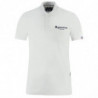 Polo in cotone bianco - L