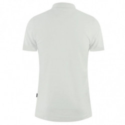 Polo in cotone bianco - L