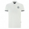 Polo in cotone bianco - L