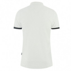 Polo in cotone bianco - L